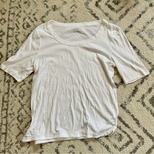 Talbots white tee